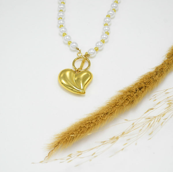 COLLAR GOLD CHUNKY FARIA