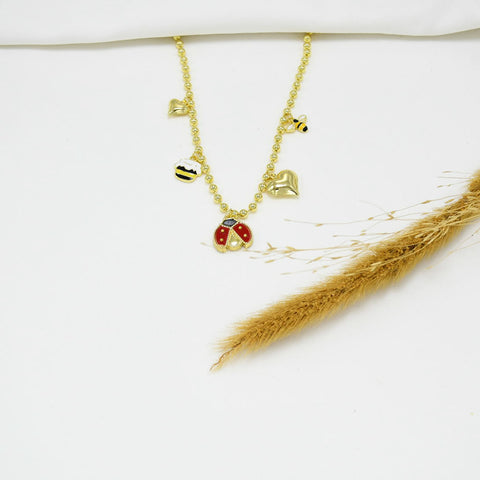 COLLAR GOLD CHUNKY SIMONA