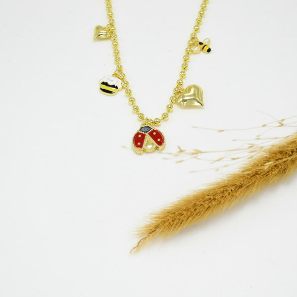 COLLAR GOLD CHUNKY SIMONA