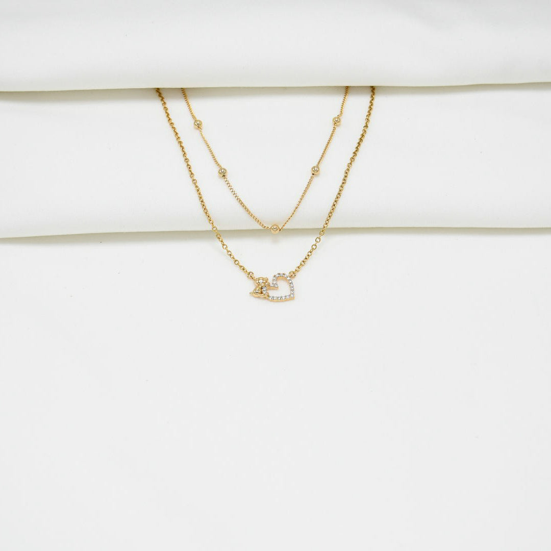 TOBILLERA DOBLE GOLD