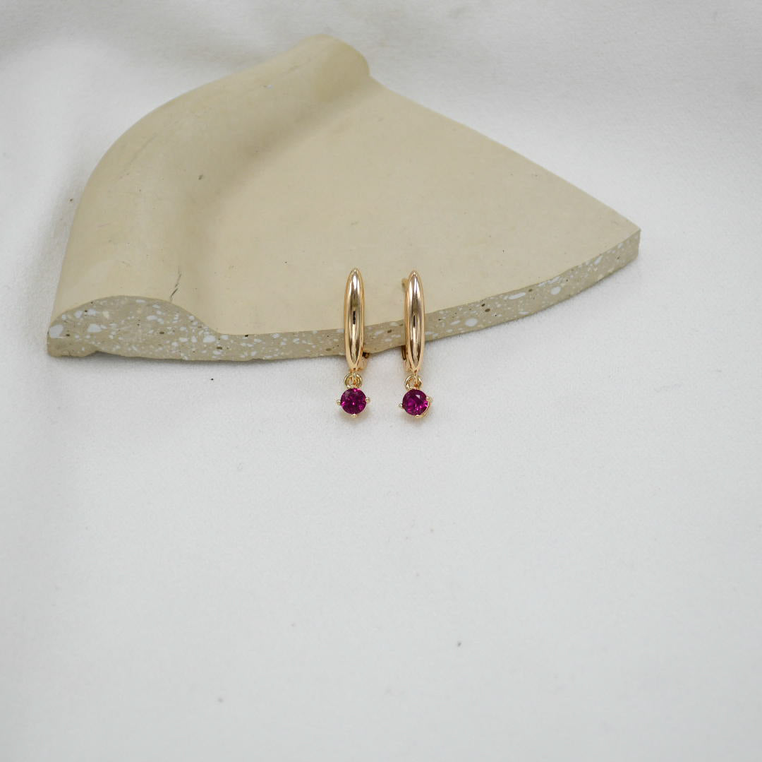 ARGOLLA GOLD PUNTO DE LUZ PINK