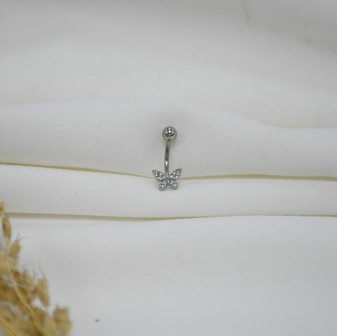 PIERCING DE OMBLIGO SILVER 12