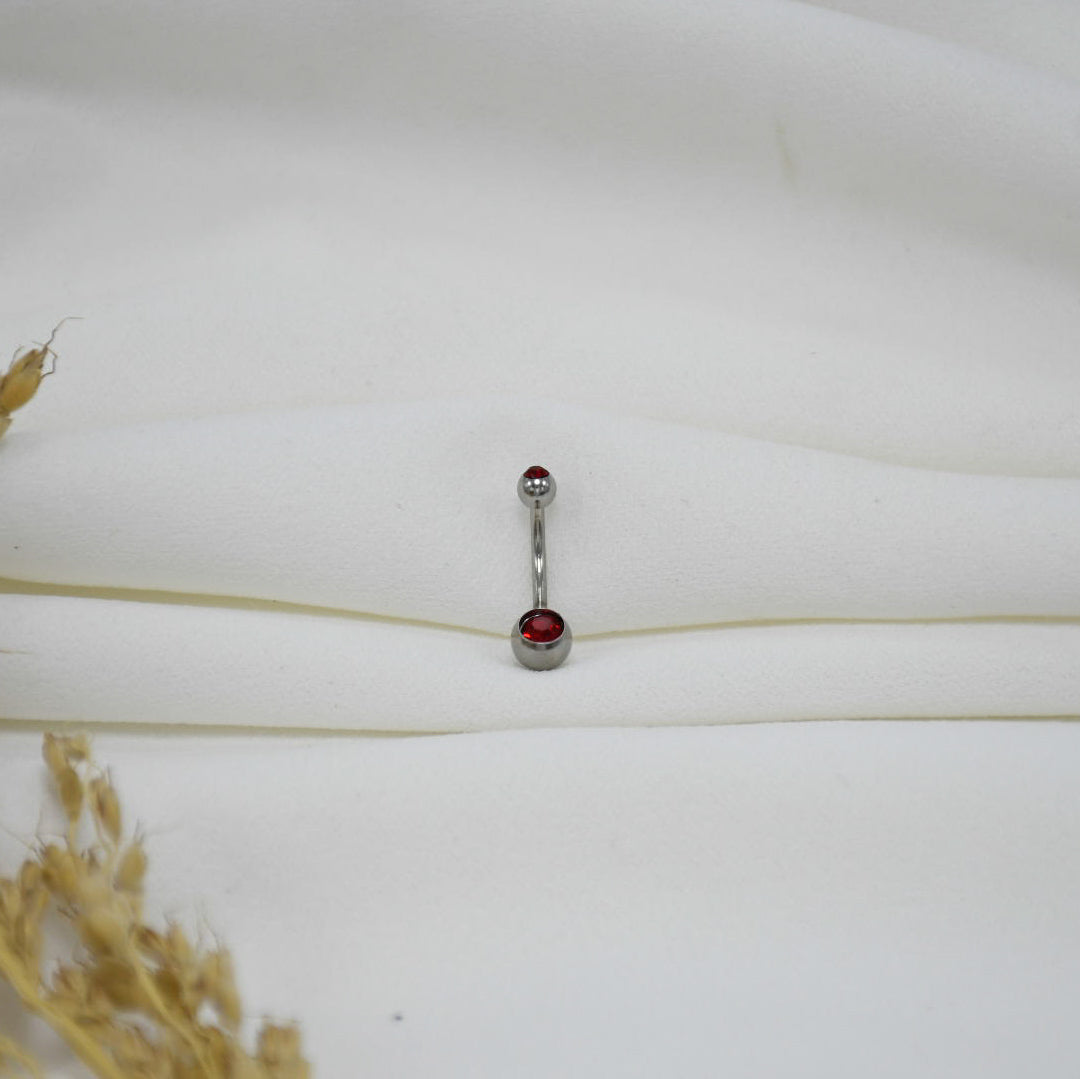 PIERCING DE OMBLIGO SILVER 13