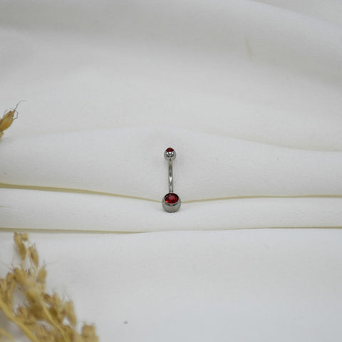 PIERCING DE OMBLIGO SILVER 13