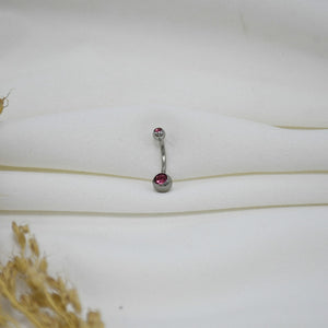 PIERCING DE OMBLIGO SILVER 14
