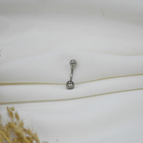 PIERCING DE OMBLIGO SILVER 15