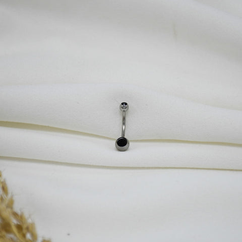 PIERCING DE OMBLIGO SILVER 16