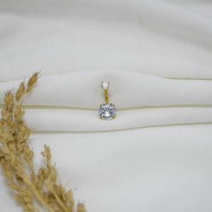 PIERCING DE OMBLIGO GOLD 22