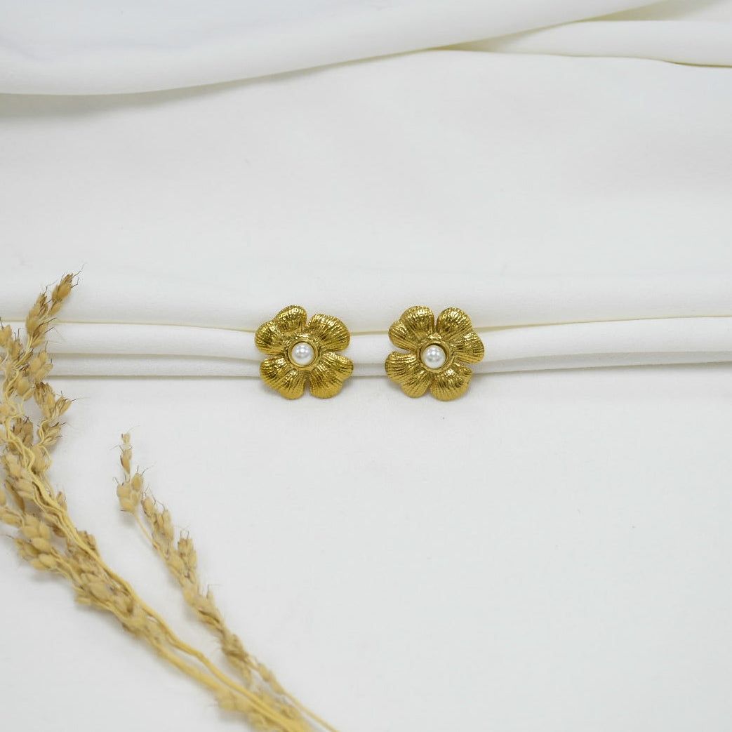 ARETES CHUNKY GOLD ZAYDA