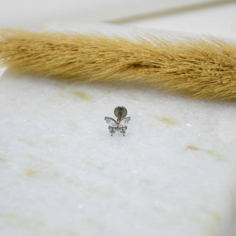 PIERCING DE TITANIO SILVER FRIDA