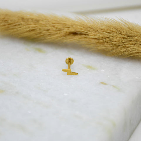 PIERCING DE TITANIO GOLD MIKA