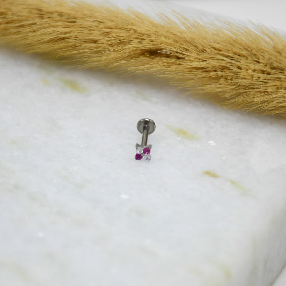 PIERCING DE TITANIO SILVER LULI