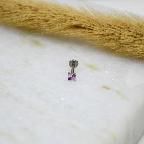 PIERCING DE TITANIO SILVER LULI