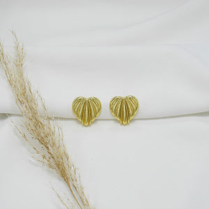 ARETES CHUNKY GOLD DELFINA