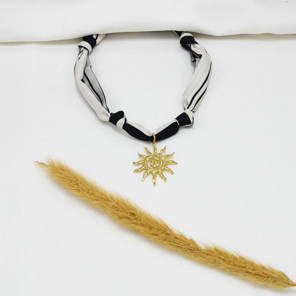 COLLAR BANDANA GOLD CHUNKY ALESSIA