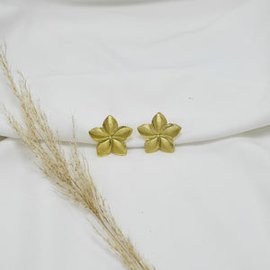 ARETES CHUNKY GOLD MARA