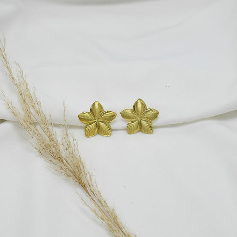 ARETES CHUNKY GOLD MARA