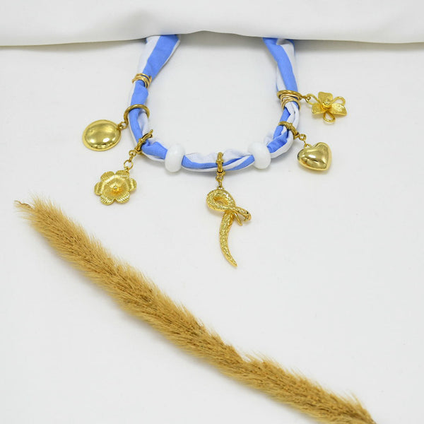 COLLAR BANDANA GOLD CHUNKY AMY