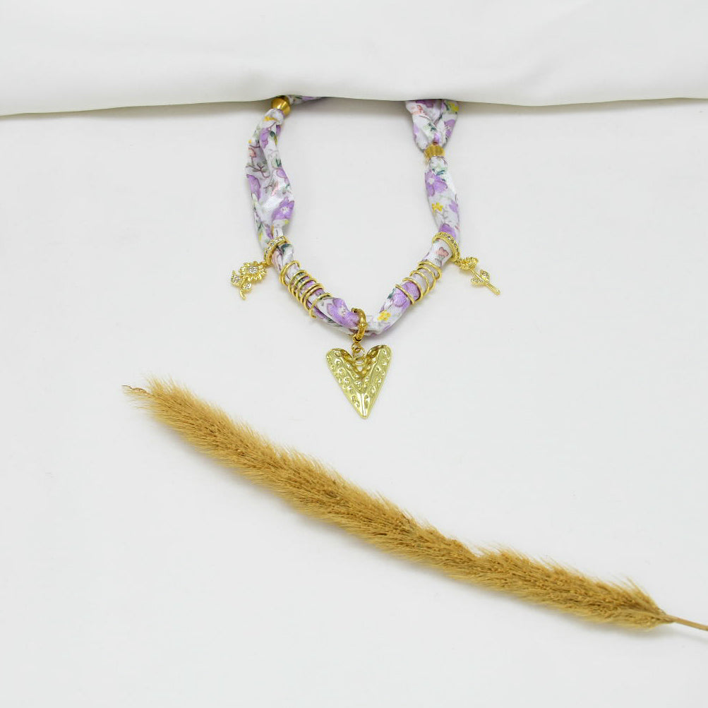 COLLAR BANDANA GOLD CHUNKY RITA