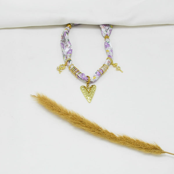 COLLAR BANDANA GOLD CHUNKY RITA