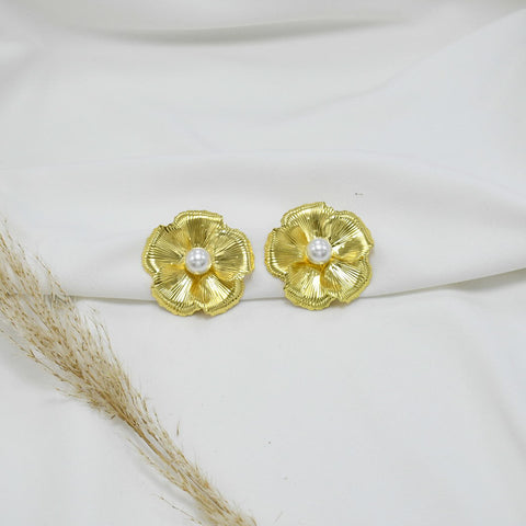 ARETES CHUNKY GOLD RAISA