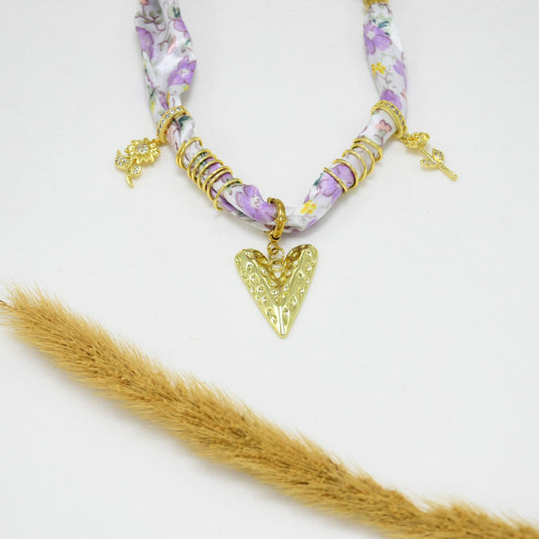 COLLAR BANDANA GOLD CHUNKY RITA