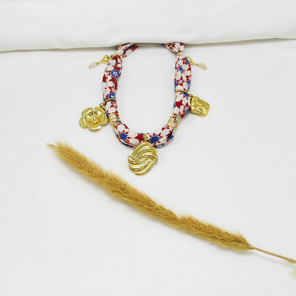 COLLAR BANDANA GOLD CHUNKY FRIDA