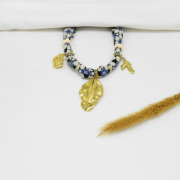 COLLAR BANDANA GOLD CHUNKY OLIVIA