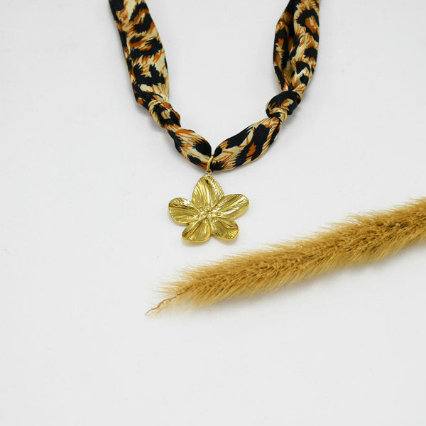 COLLAR BANDANA GOLD CHUNKY INDIANA