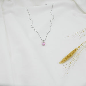 COLLAR SILVER PINK