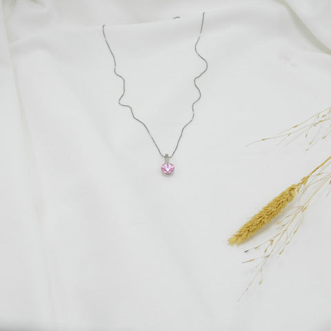 COLLAR SILVER PINK