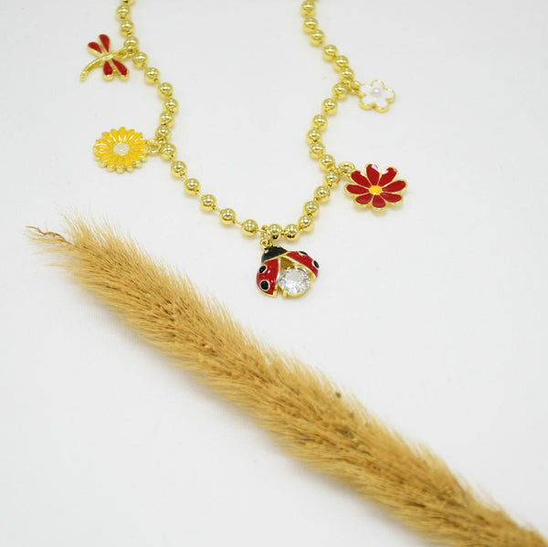 COLLAR GOLD CHUNKY XIMENA