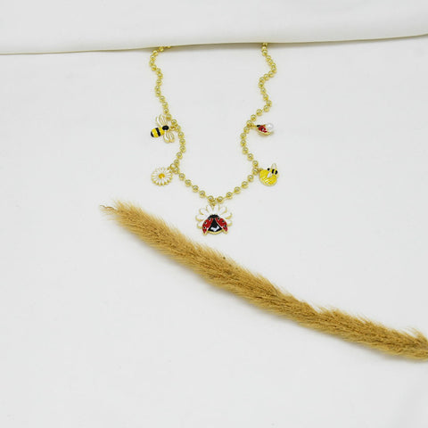 COLLAR GOLD CHUNKY YULI