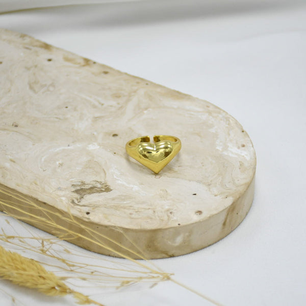ANILLO GOLD CHUNKY AMALIA