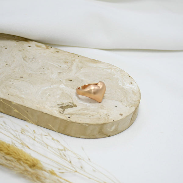 ANILLO GOLD CHUNKY GOLD ROSE