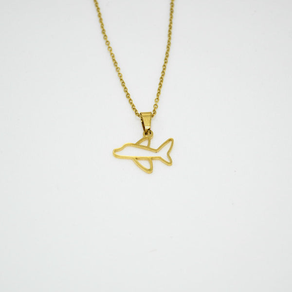 SET COLLAR & ARETES GOLD ISAI