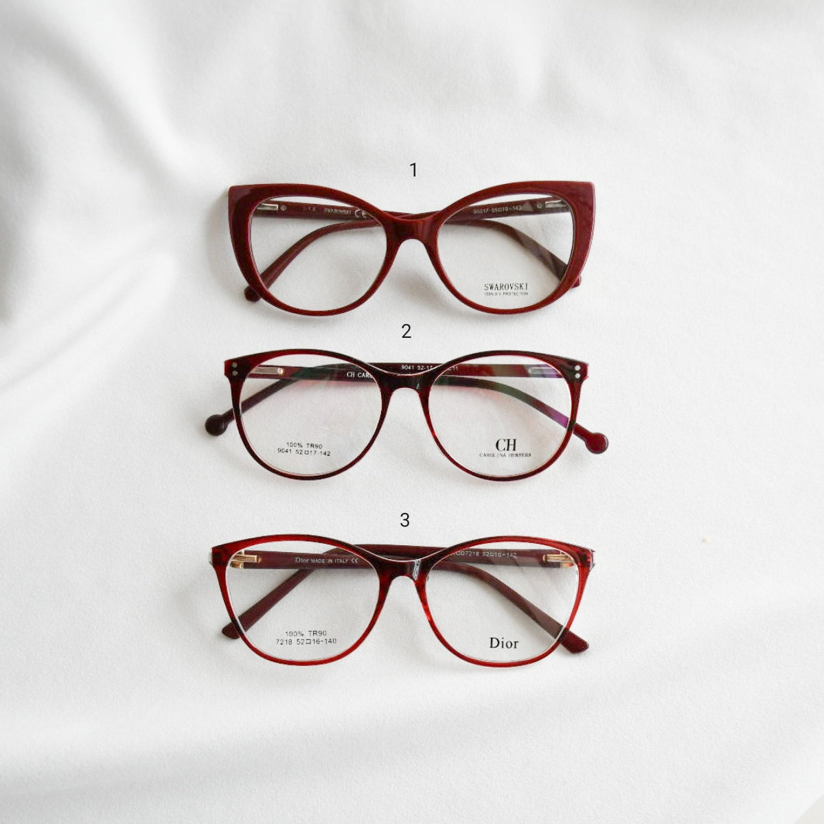 LENTES BURGUNDY