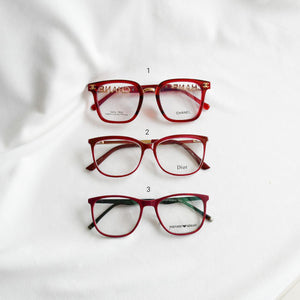 LENTES BURGUNDY I