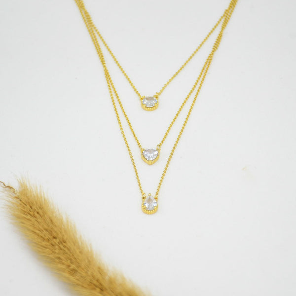 SET DE CADENAS MARTINA *3 GOLD