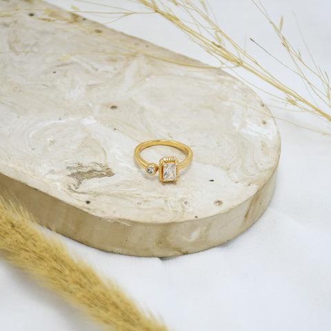 ANILLO GOLD CLOVER