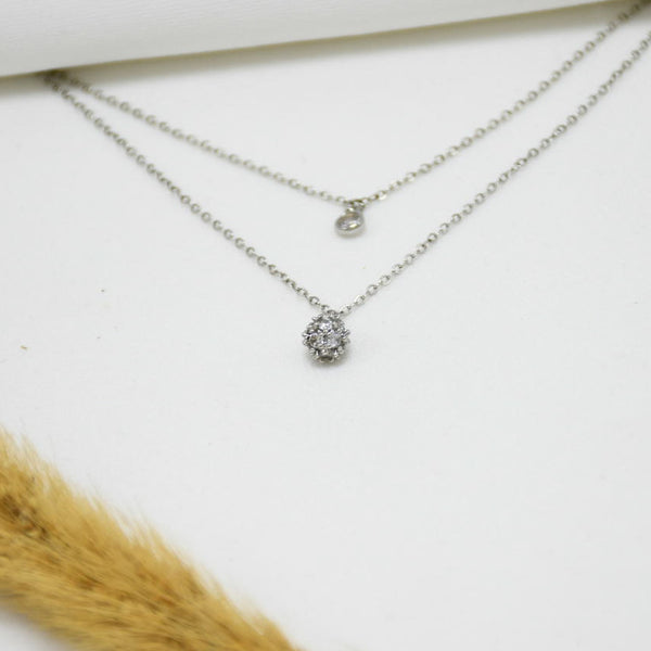 SET DE CADENAS PAULA *2 SILVER