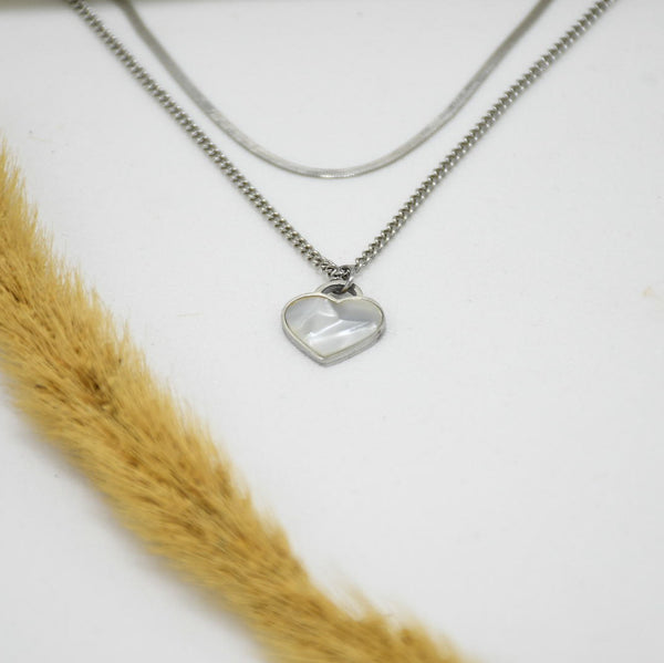 SET DE CADENAS BRENDA *2 SILVER