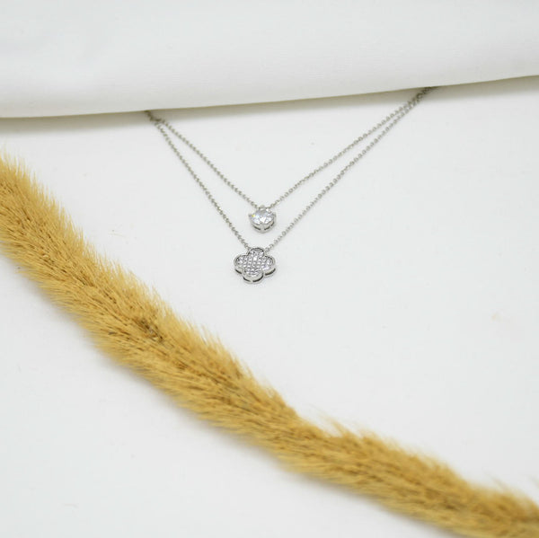 SET DE CADENAS PATY *2 SILVER