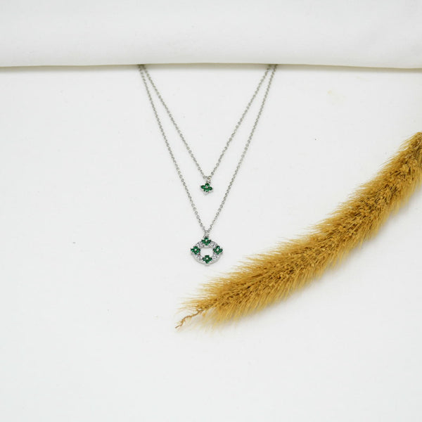 SET DE CADENAS VALERIA *2 SILVER