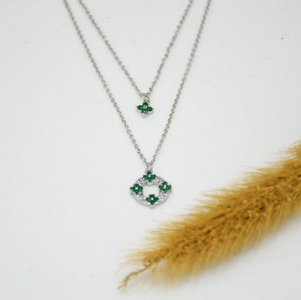 SET DE CADENAS VALERIA *2 SILVER