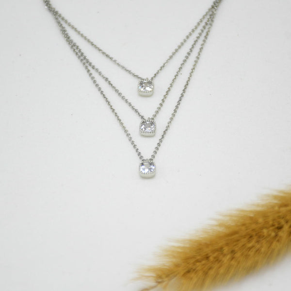 SET DE CADENAS LUCIA *3 SILVER