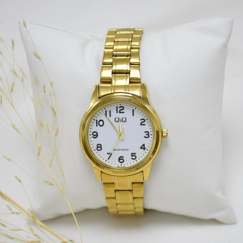 RELOJ DE MUJER GOLD Q&Q IRINA