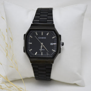 RELOJ DE VARON BLACK CASSIO