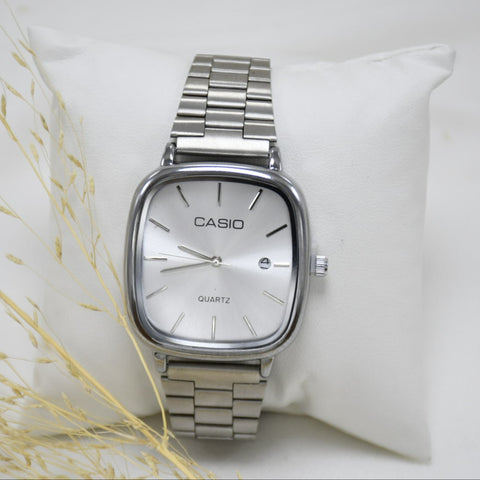 RELOJ DE VARON SILVER CASSIO II