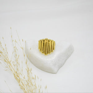 ANILLO GOLD CHUNKY SALMA